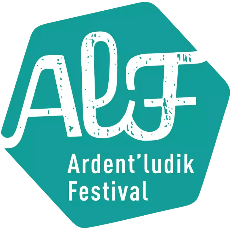 Logo du festival Ardent'ludik Festival - ALF