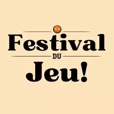 Logo du festival Festival du jeu !