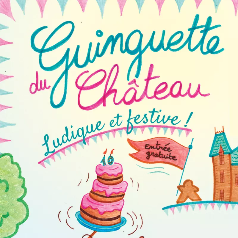 Logo du festival La guinguette ludique