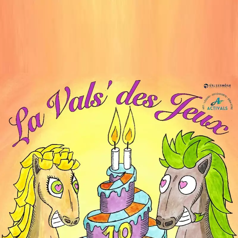 Logo du festival La vals' des jeux