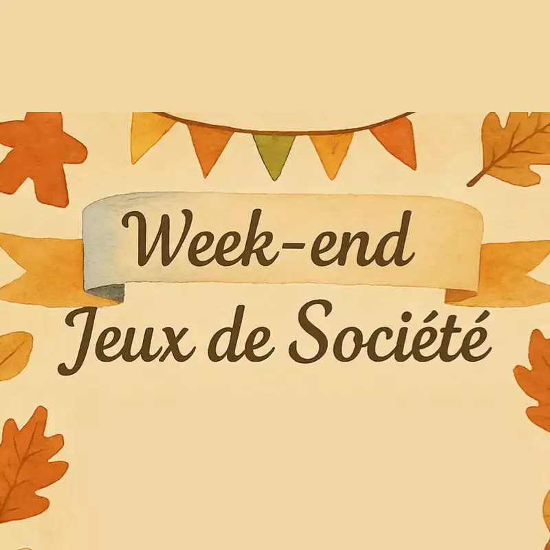 Logo du festival Week-end Jeux à Cenon