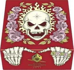 Skull & Roses Red