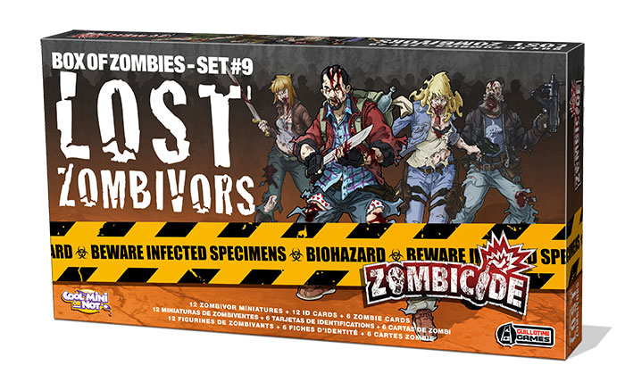 Zombicide Box of Zombies Set #9: Lost Zombivors