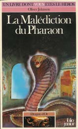 Livre dont vous êtes le héros - La malédiction du pharaon (V1)