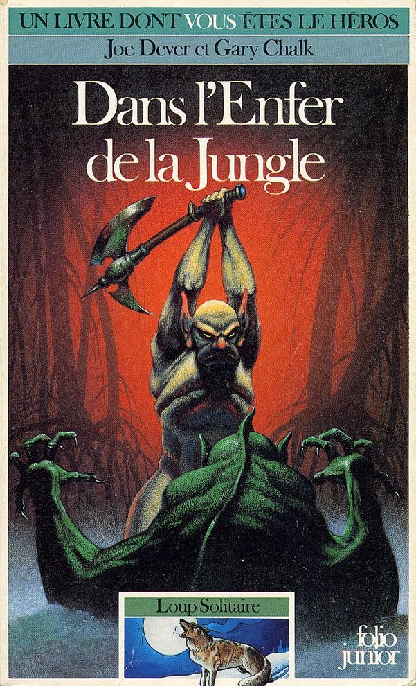 Livre dont vous êtes le héros - Dans l'enfer de la jungle