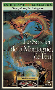 Livre dont vous êtes le héros - Le sorcier de la montagne de feu (V1)