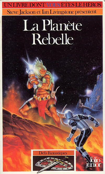 Livre dont vous êtes le héros - La planète rebelle
