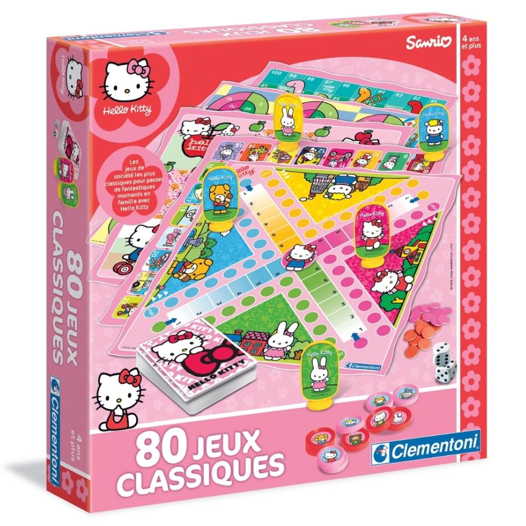 80 jeux classiques Hello Kitty