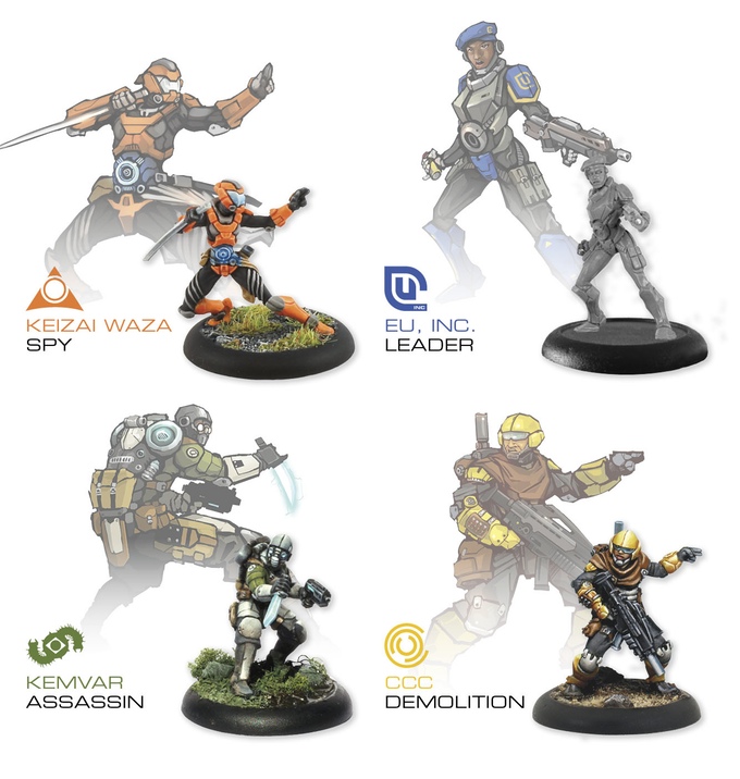 Mercs - figurines