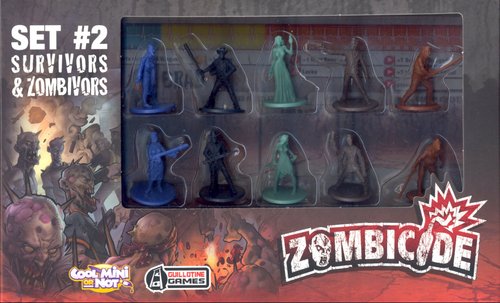 Zombicide - set #2 survivors & zombivors