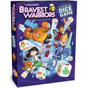 Bravest Warriors Co-operative Dice Game