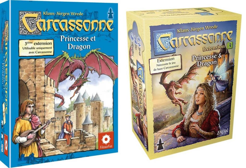 Carcassonne : 03 - Princesse & Dragon