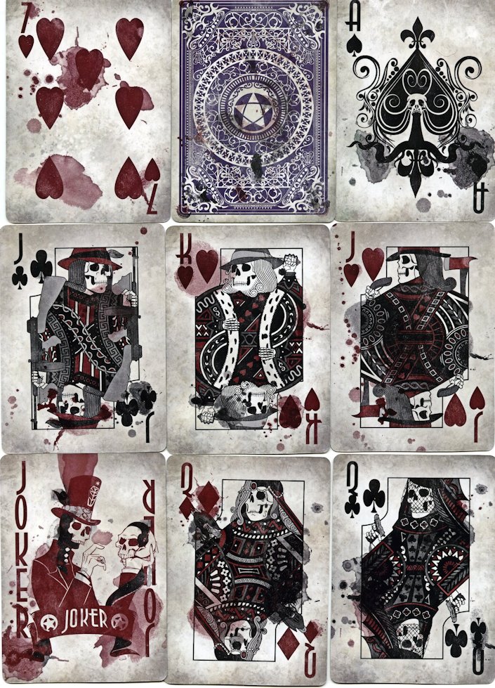 Deadlands Noir Action decks