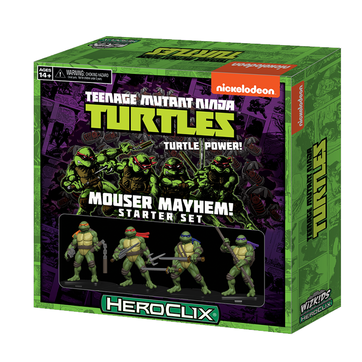 Heroclix The Teenage Mutant Ninja Turtles : Mouser Mayhem! Starter Se
