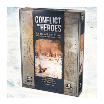 CONFLICT OF HEROES - LE REVEIL DE L'OURS : Opération Barbarossa 1941 Extension générateur de scénarios et de missions