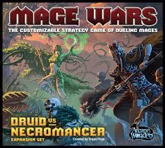 MAGE WARS DRUID VS NECROMANCER