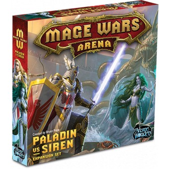 Mage Wars Paladin vs Siren