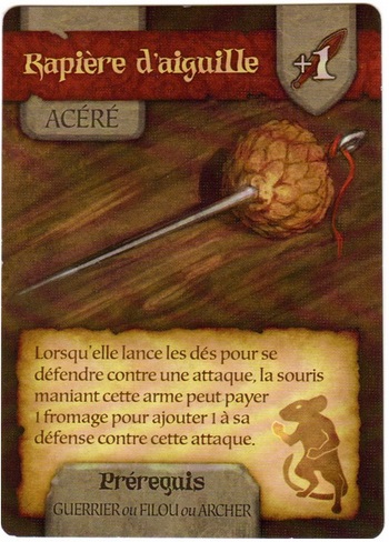 Mice and Mystics : Rapière d'aiguille