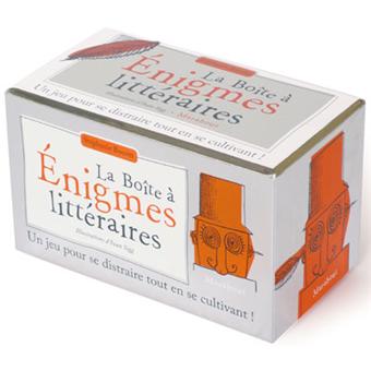 La boîte à énigmes littéraires