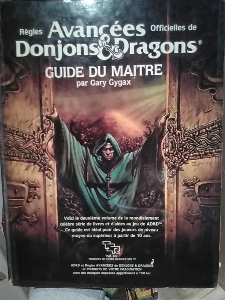 Advanced Dungeons & Dragons - 1ère Edition VF - Le Guide du Maitre