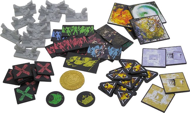 Zombicide Black Plague - Set de pions en plastique