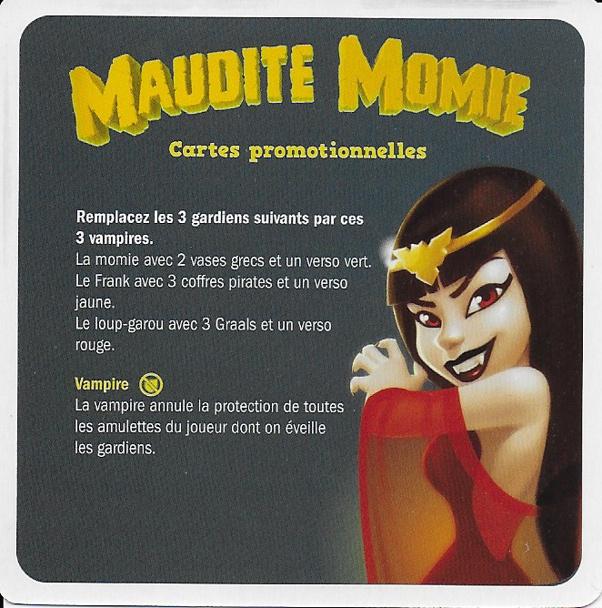 Maudite Momie - Carte Promo Vampire