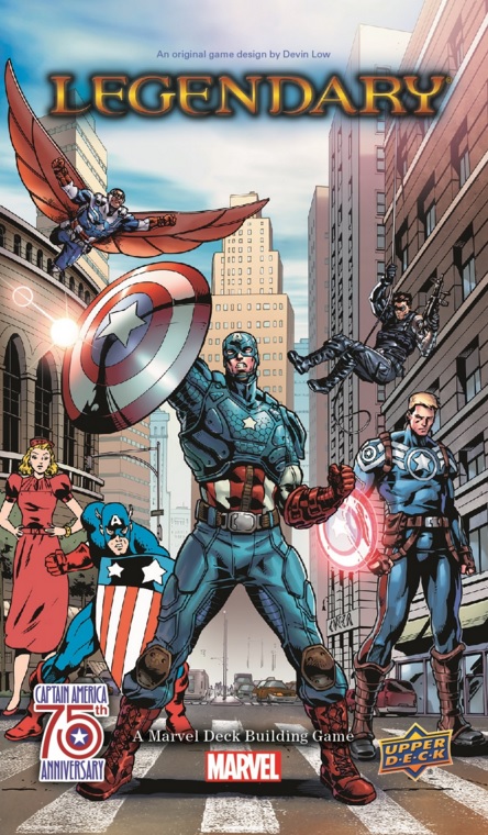 Legendary : Marvel Deck Building - Captain America