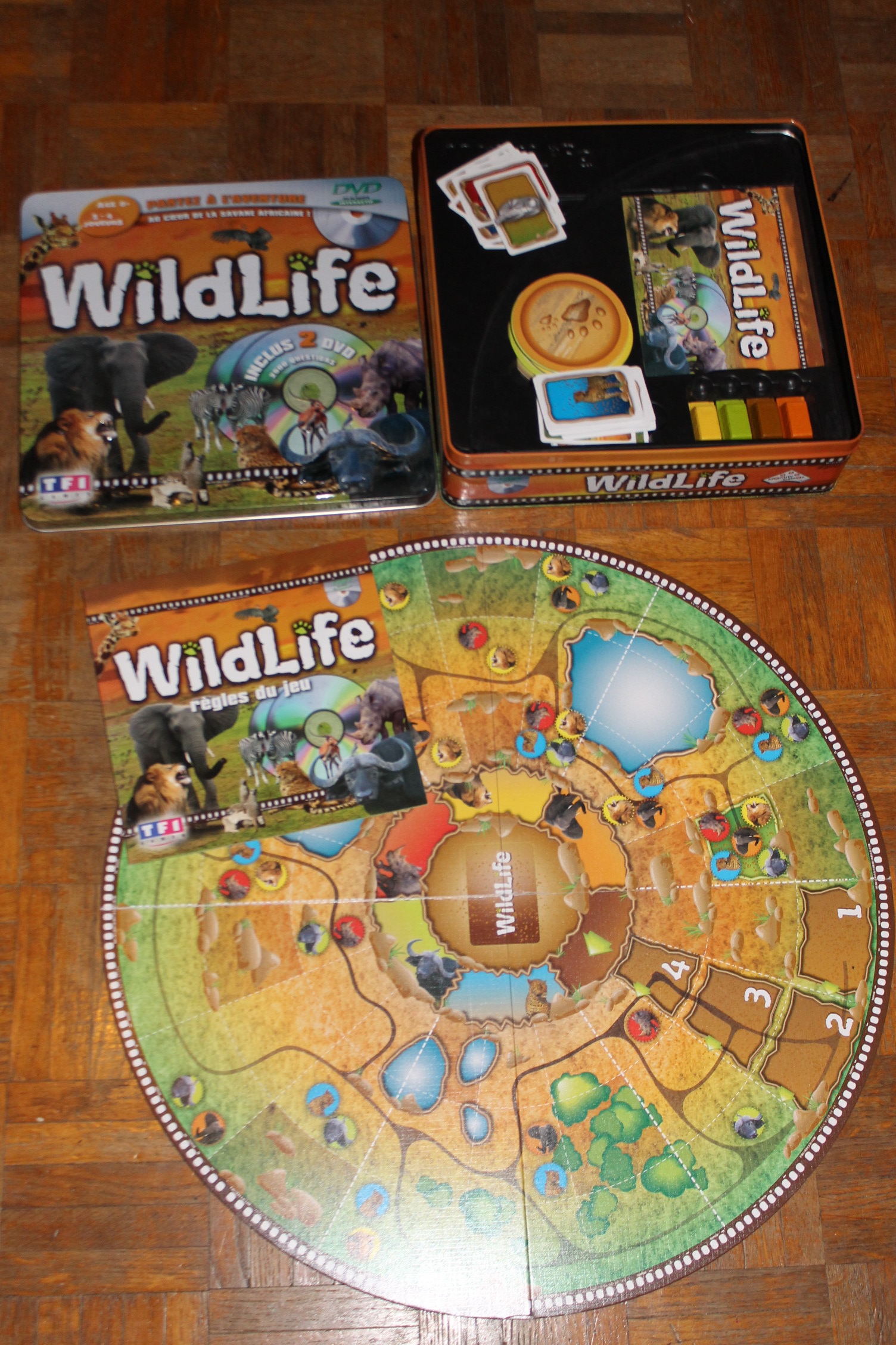 wildlife dvd interactif