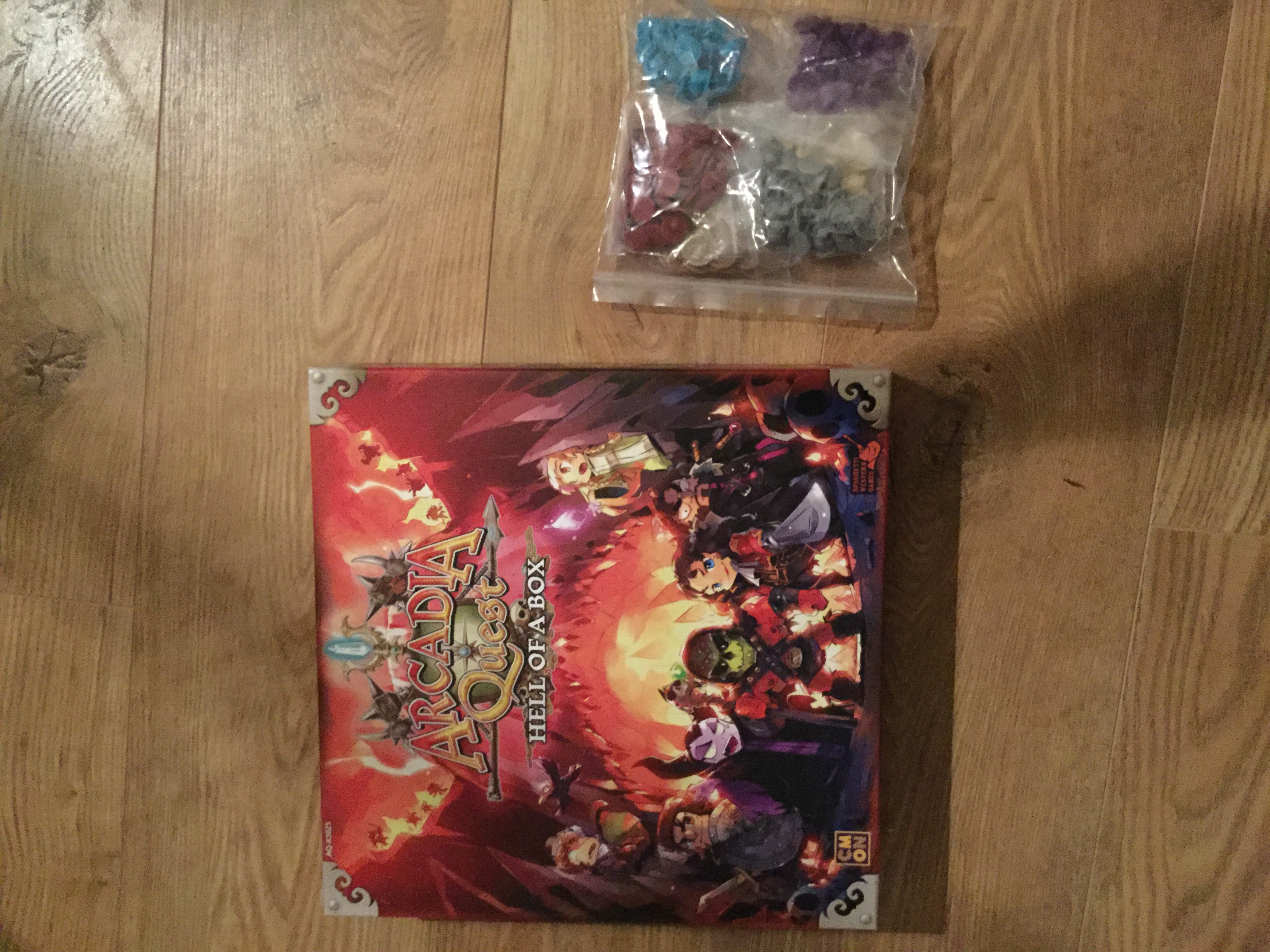 Arcadia quest Hell of a box et hellfire token pack Arcadia quest Hell of a box et hellfire token pack
