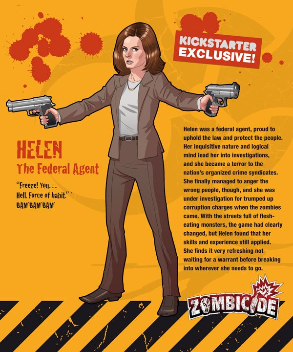 Zombicide survivor Helen