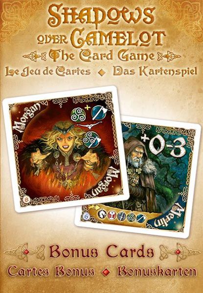 shadows over camelot - Cartes Promo Merlin Et Morgan