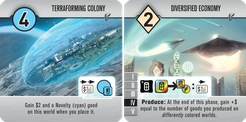 Roll for the Galaxy : Terraforming Colony/Diversified Economy Promo Tile