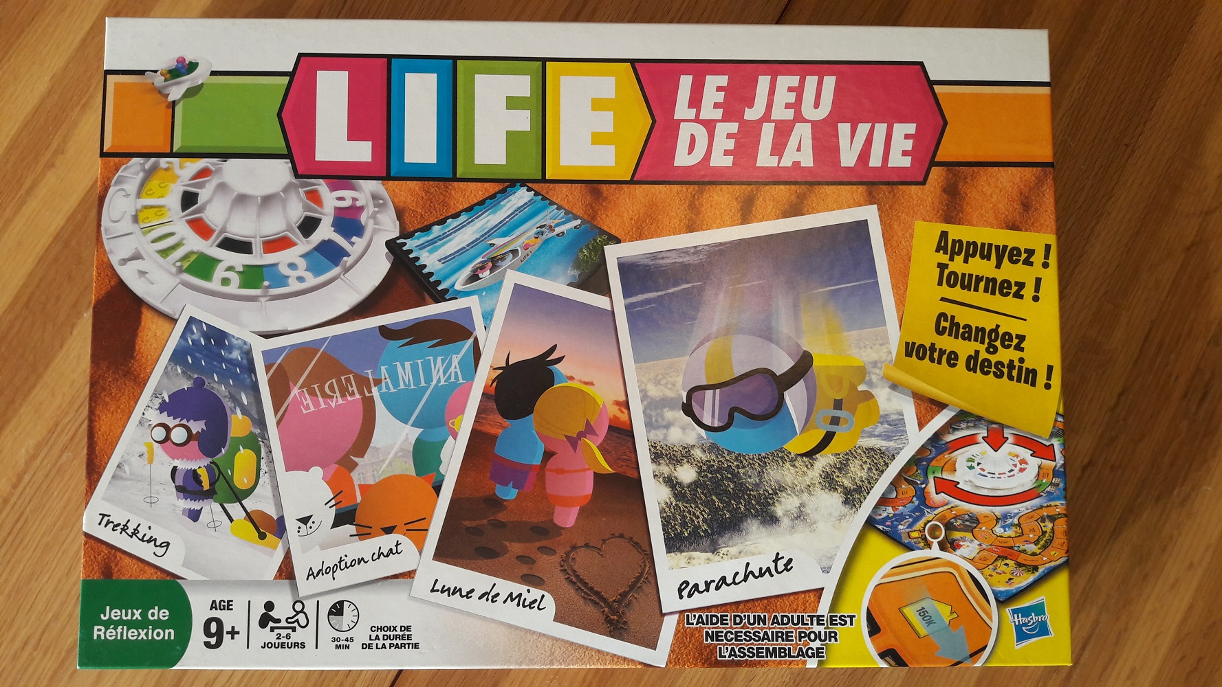 Règle du Destin (The Game of life) - Règle du jeu Life