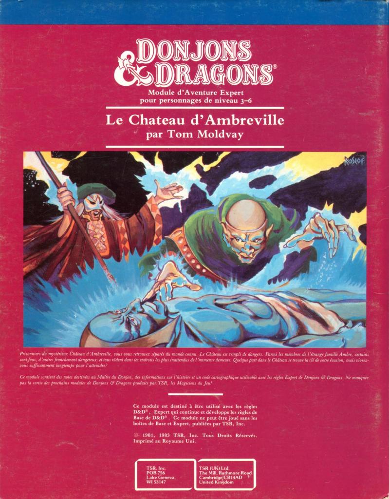 Donjons & dragons - 1ère édition VF - Le Château d'Ambreville