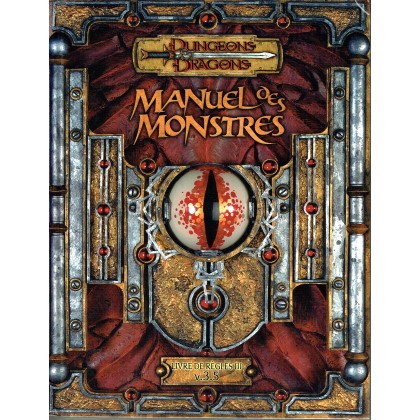 Dungeons & Dragons - 3.5 Edition VF - Manuel des Monstres