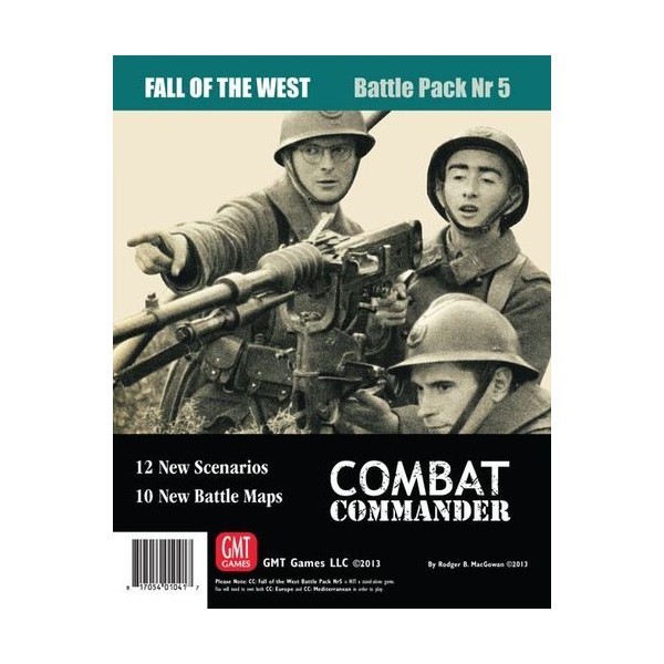 COMBAT COMMANDER BATTLE PACK NR 5 : FALL OF THE WEST