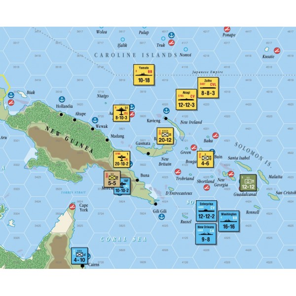 EMPIRE OF THE SUN MOUNTED MAP