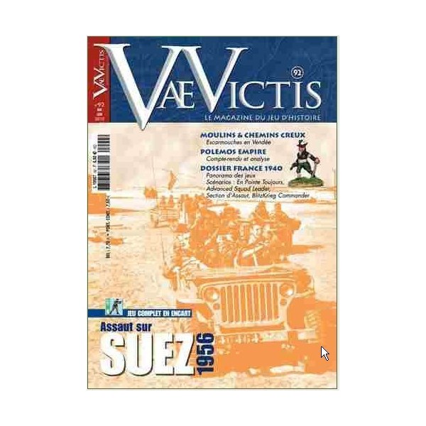 VAE VICTIS N°92 - ASSAUT SUR SUEZ 1956