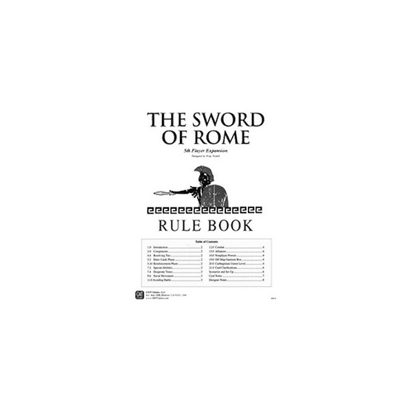 SWORD OF ROME : EXTENSION 5 JOUEURS