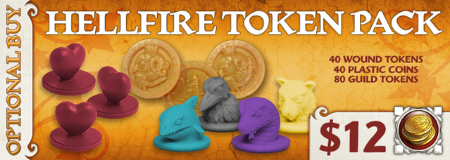 Arcadia Quest - Inferno - Hellfire token pack