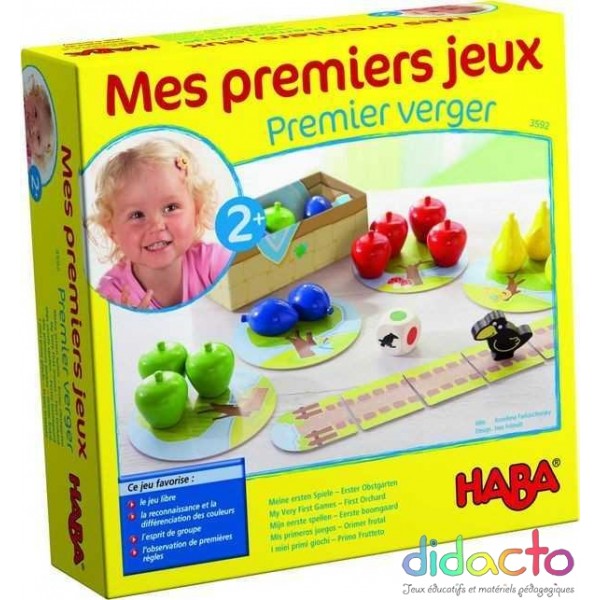 mes premiers jeux premier verger