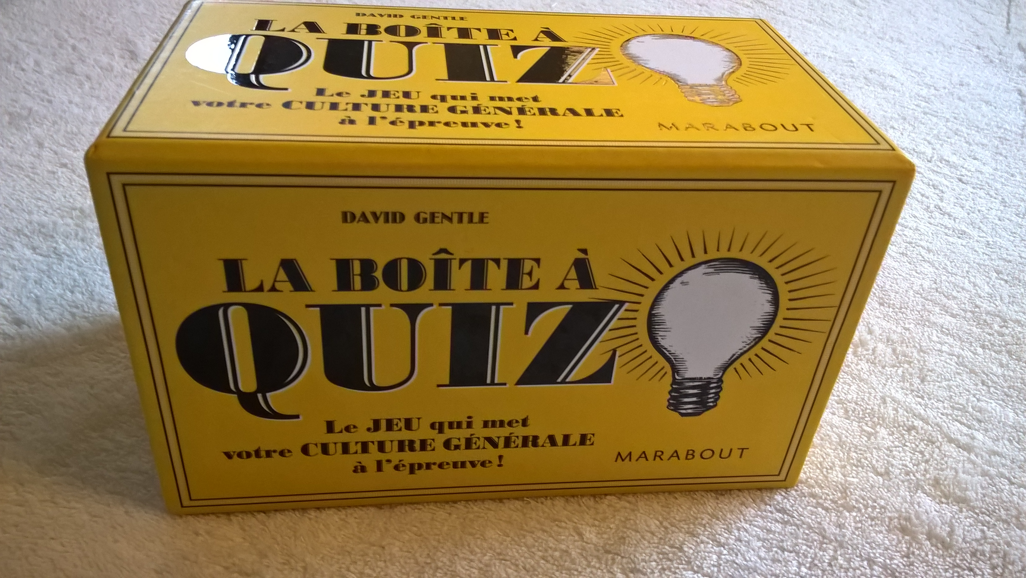 La boîte à jeux