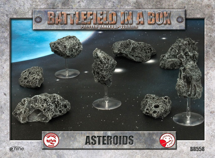 Battlefield in a Box: Asteroids (BB558)