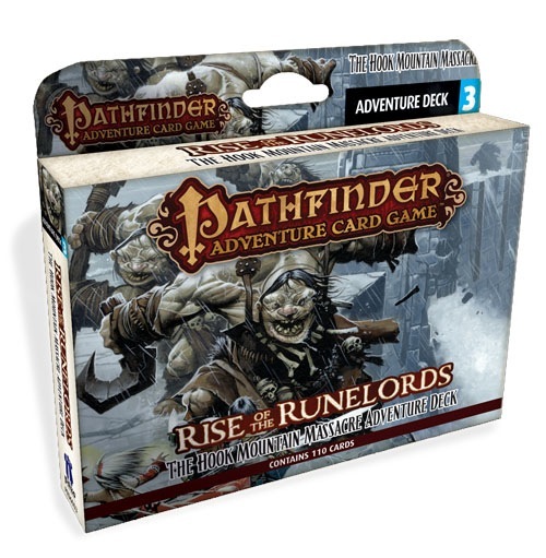 Pathfinder - Le Jeu de Cartes: L'Eveil des Seigneurs des Runes - Aventure 3- Le Massacre de la Montagne Crochue