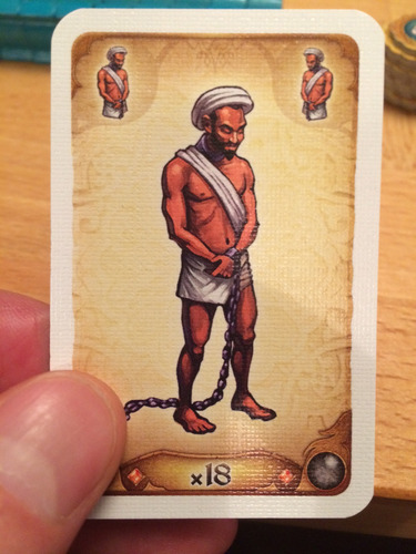 Five Tribes : 12 cartes esclaves
