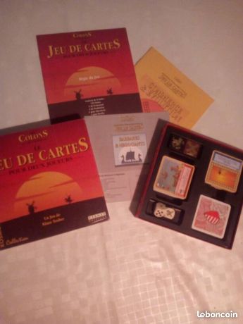 Les colons de Catane jeu de carte pour 2 joueurs + extensions Les colons de Catane jeu de carte pour 2 joueurs + extensions
