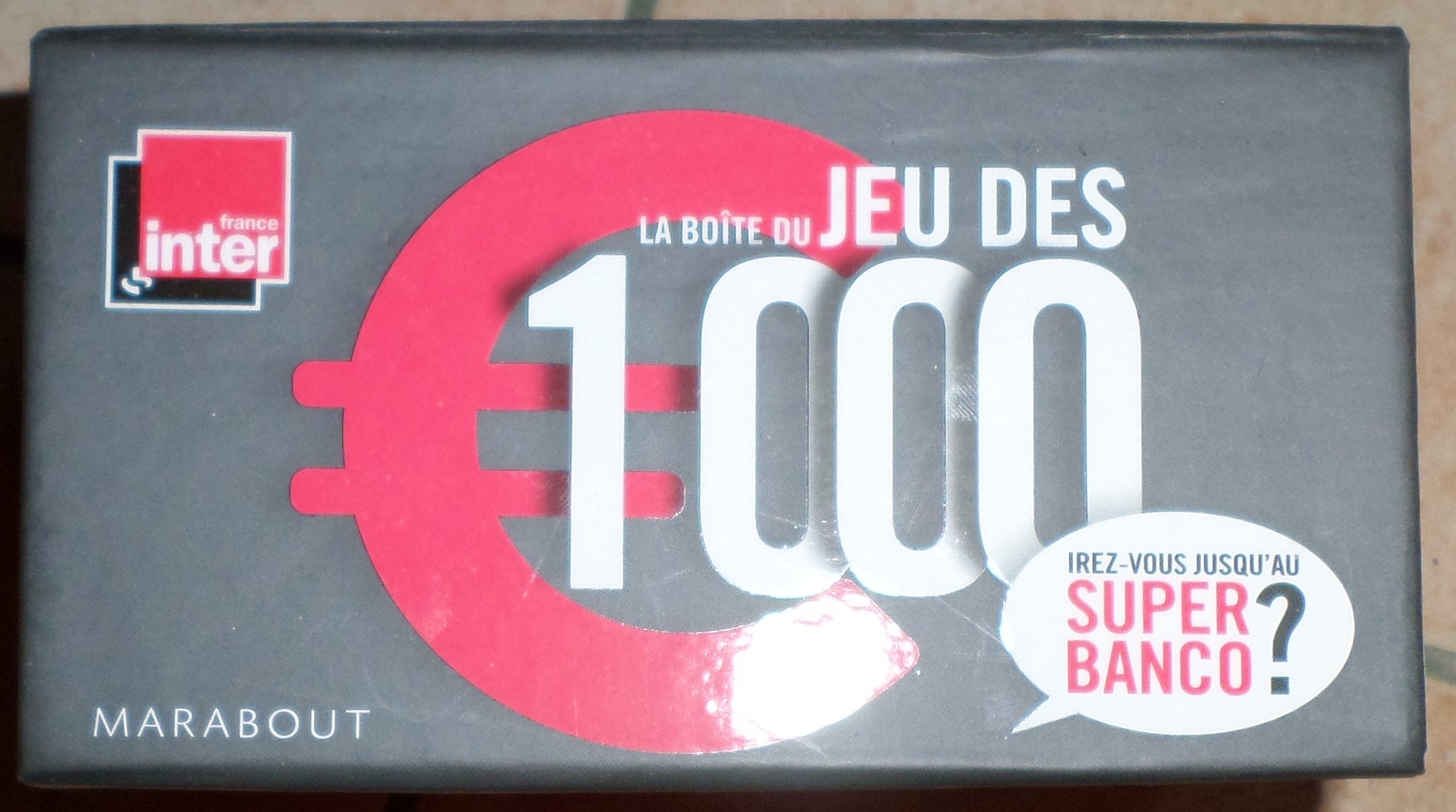 Le jeu des 1000 euros