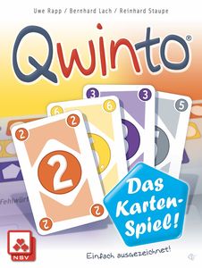 Qwinto - le jeu de cartes