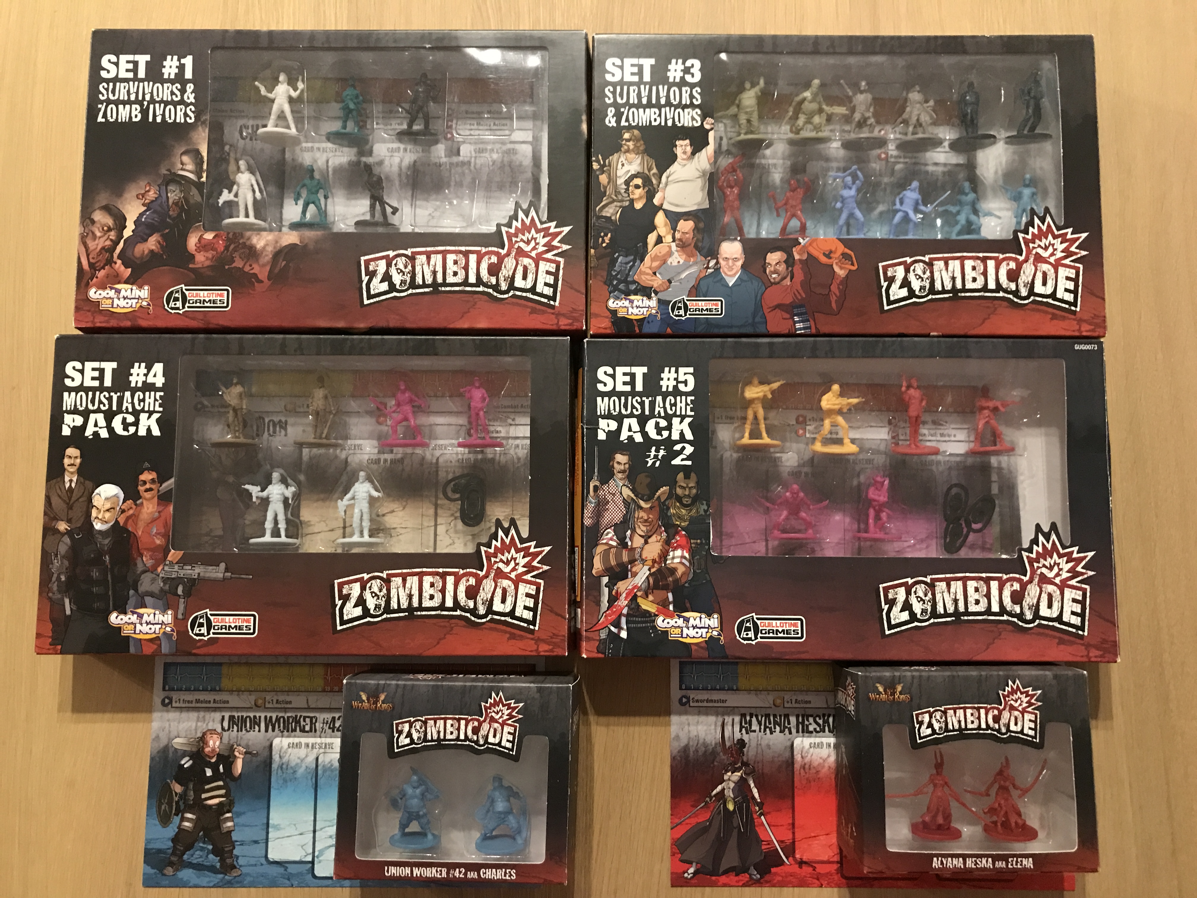 Zombicide - Figurines KS exclusif