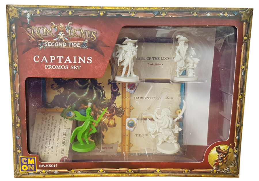 Rum & Bones: Second Tide - Captains Promos Set